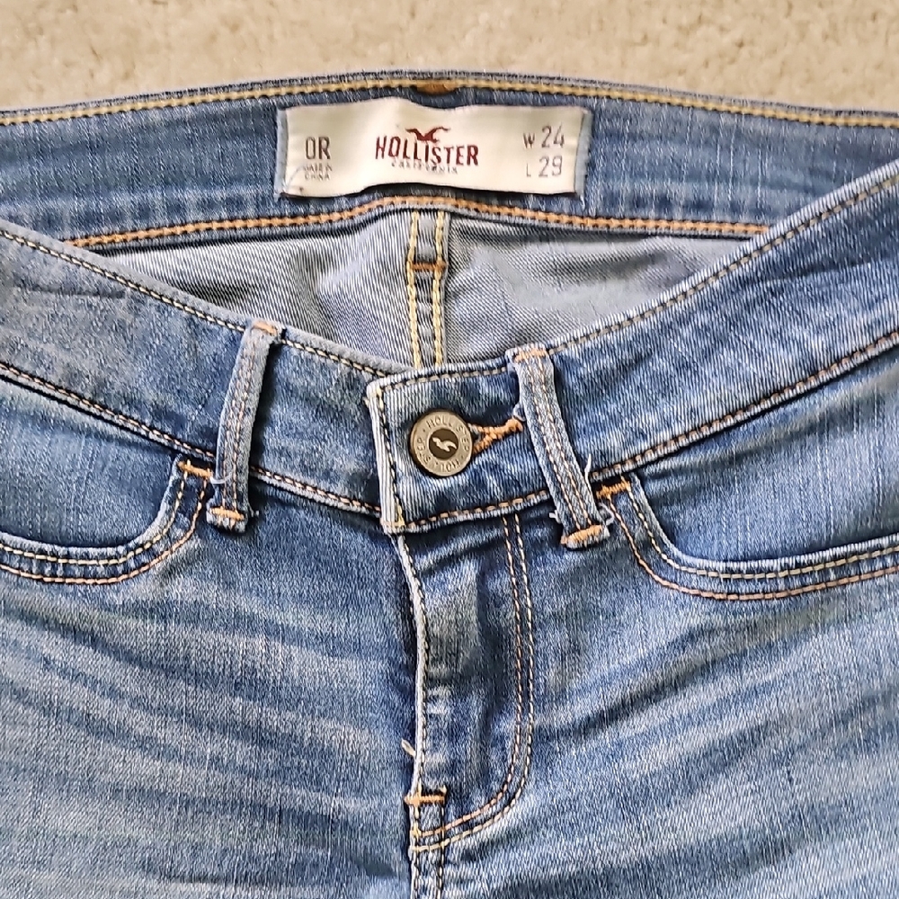 Hollister Blue Skinny Jeans Classic Style
